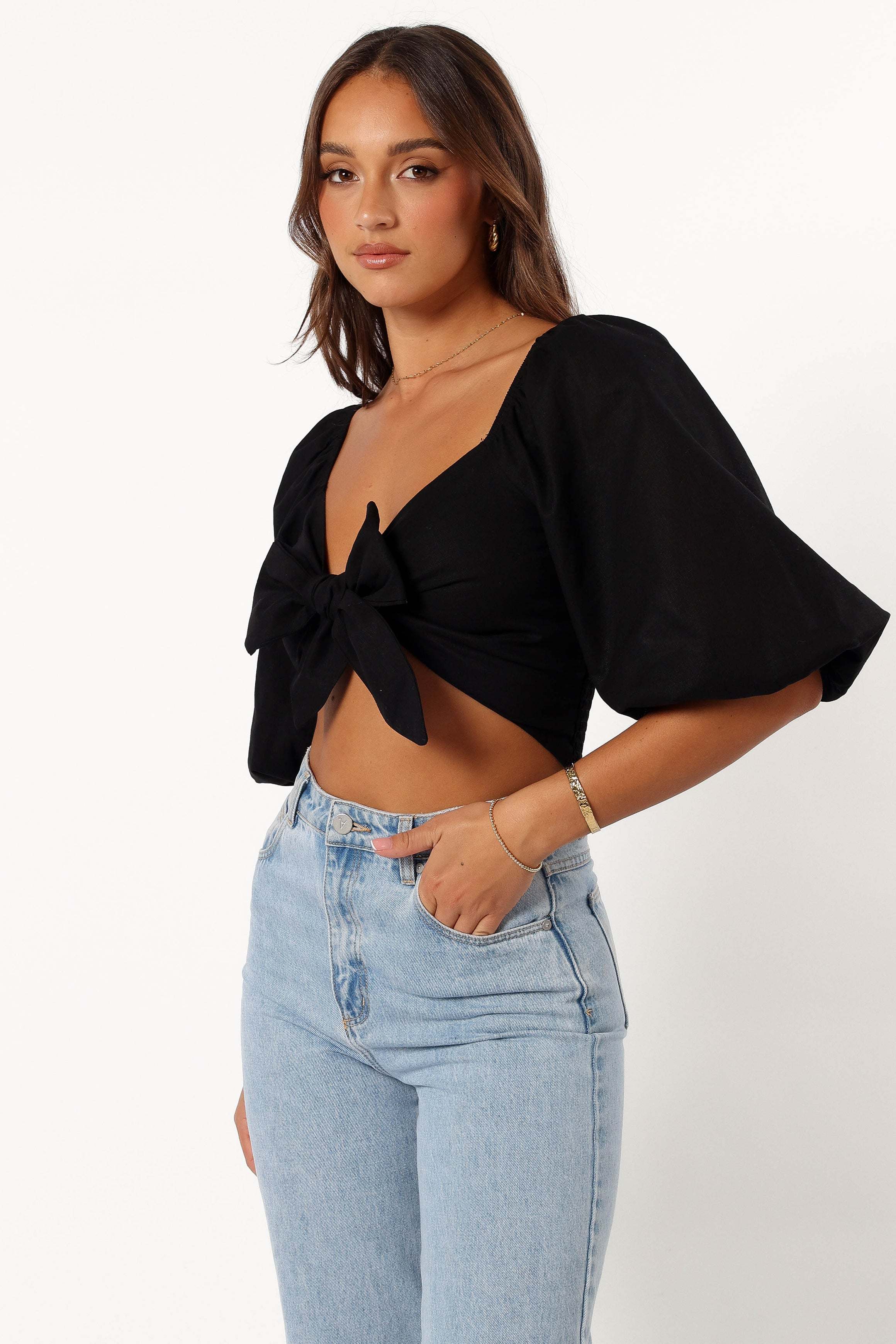Celine Top - Black - XL - Image 42