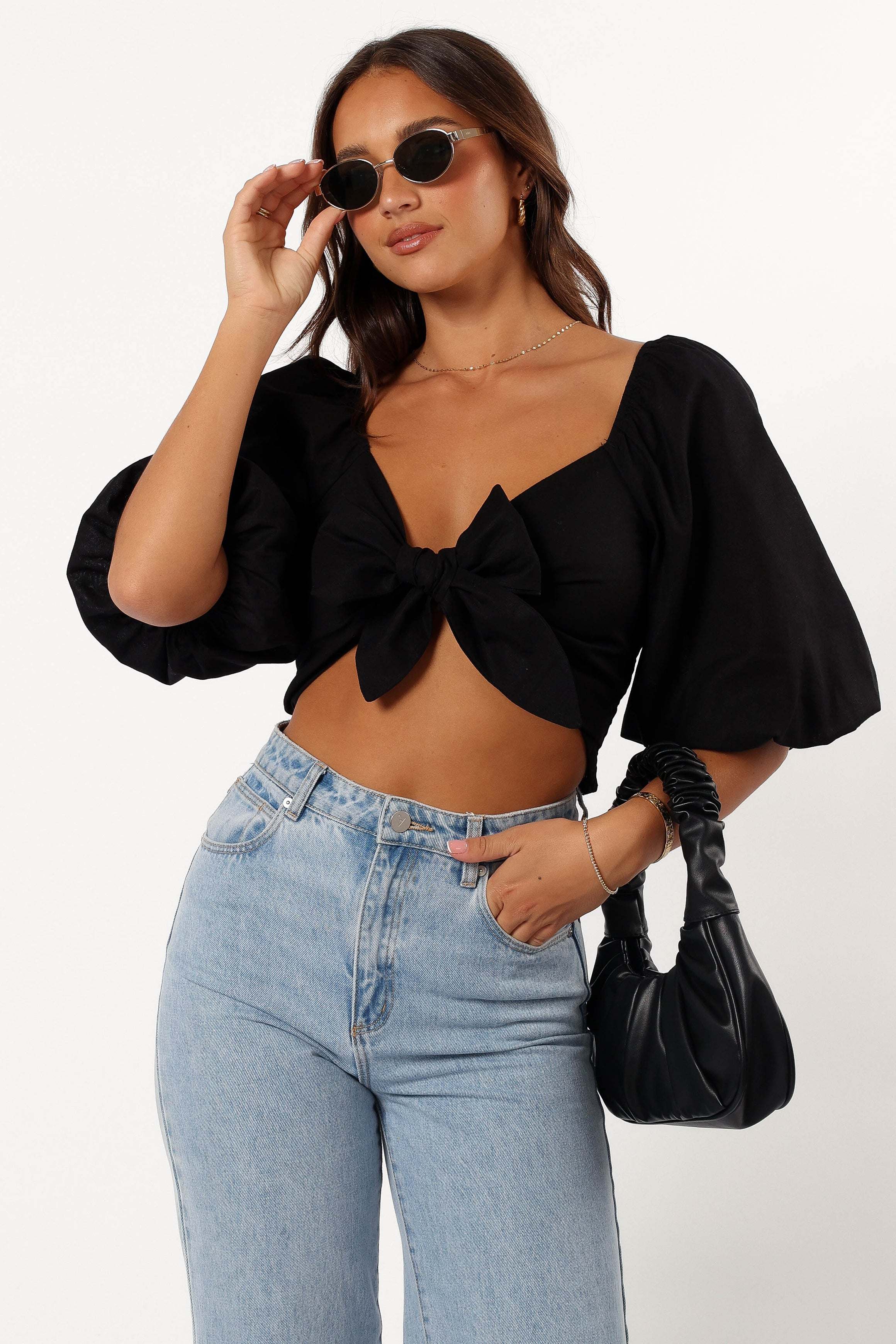 Celine Top - Black - XL - Image 40