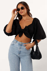 Celine Top - Black - XL - Image 40