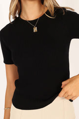 Kimmie Knit Top - Black - XL - Image 39