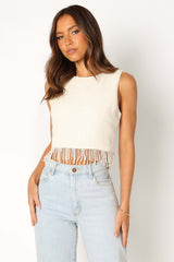 Milana Top - Cream - XL - Image 43